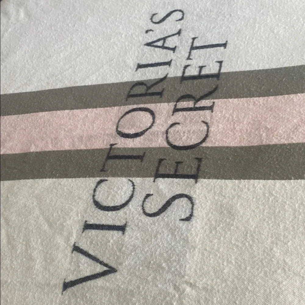 Victoria's Secret Pink and Gray Towel